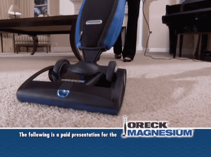 Oreck Magnesium Vacuum – Infomercial, Long-Form