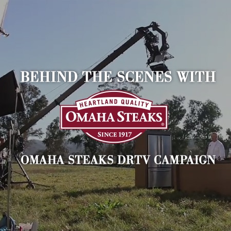 Behind the Scenes With Omaha Steaks DRTV CAMPAIGN