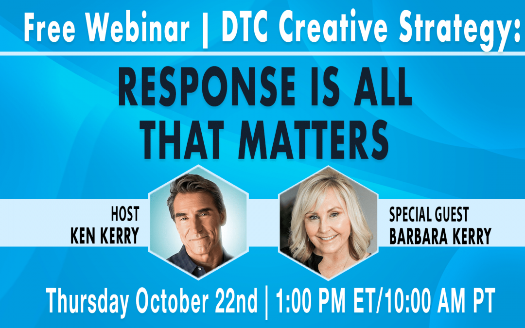 Watch the #ThoughtLeaderThursday Webinar — DTC Creative Strategy: Response is All That Matters